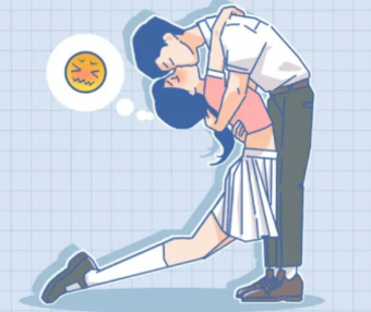 为什么女生接吻时会腿软