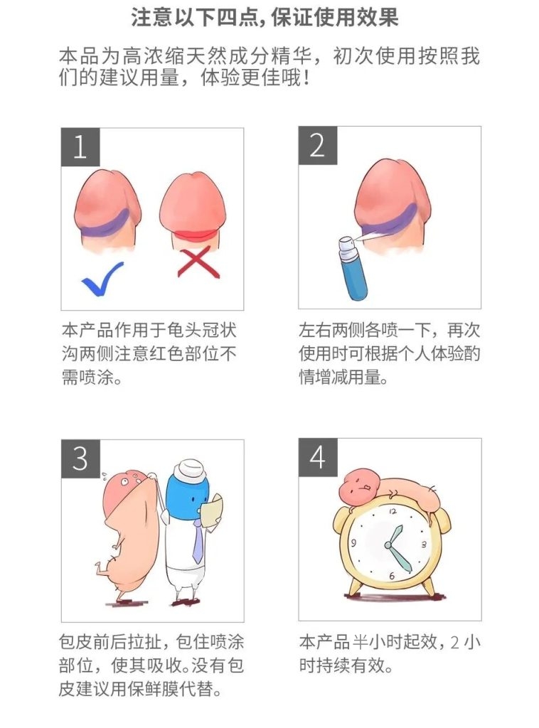 延时喷剂怎么用?正确使用方法大全了解下