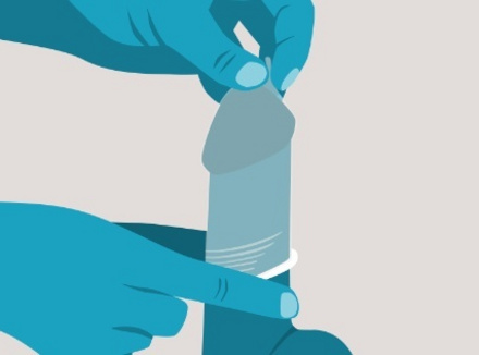 避孕套排空气正确步骤教程