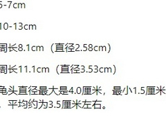 男人正常的粗度是多少