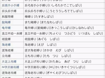 常见的几种MS捆绑绳艺（入门版）