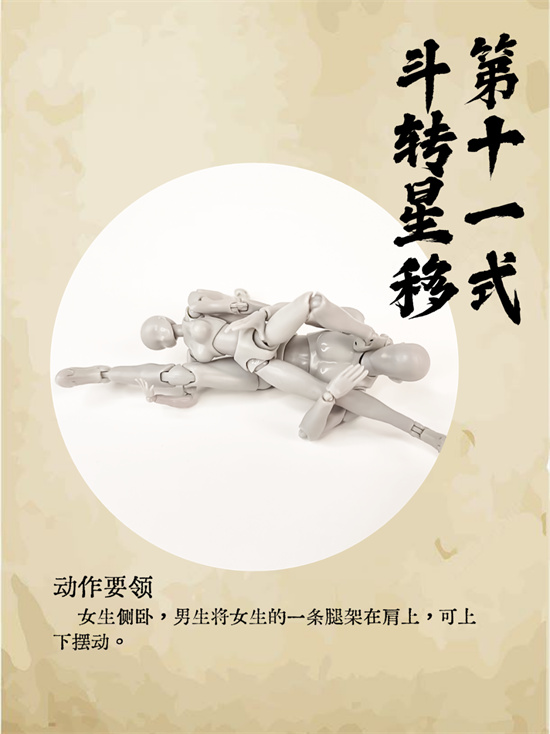 男女床上姿势图解，情侣爱爱姿势18式