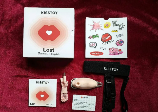 kisstoy外出穿戴跳蛋迷路三件套,体内体外他全都有
