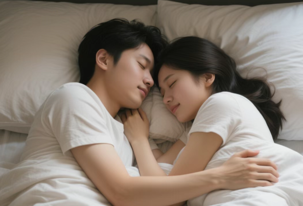 夫妻睡觉时哪种姿势最舒服