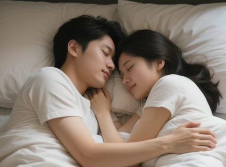 夫妻睡觉时哪种姿势最舒服