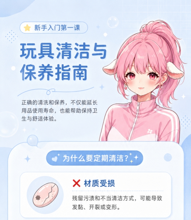 男用名器飞机杯清洗保养指南