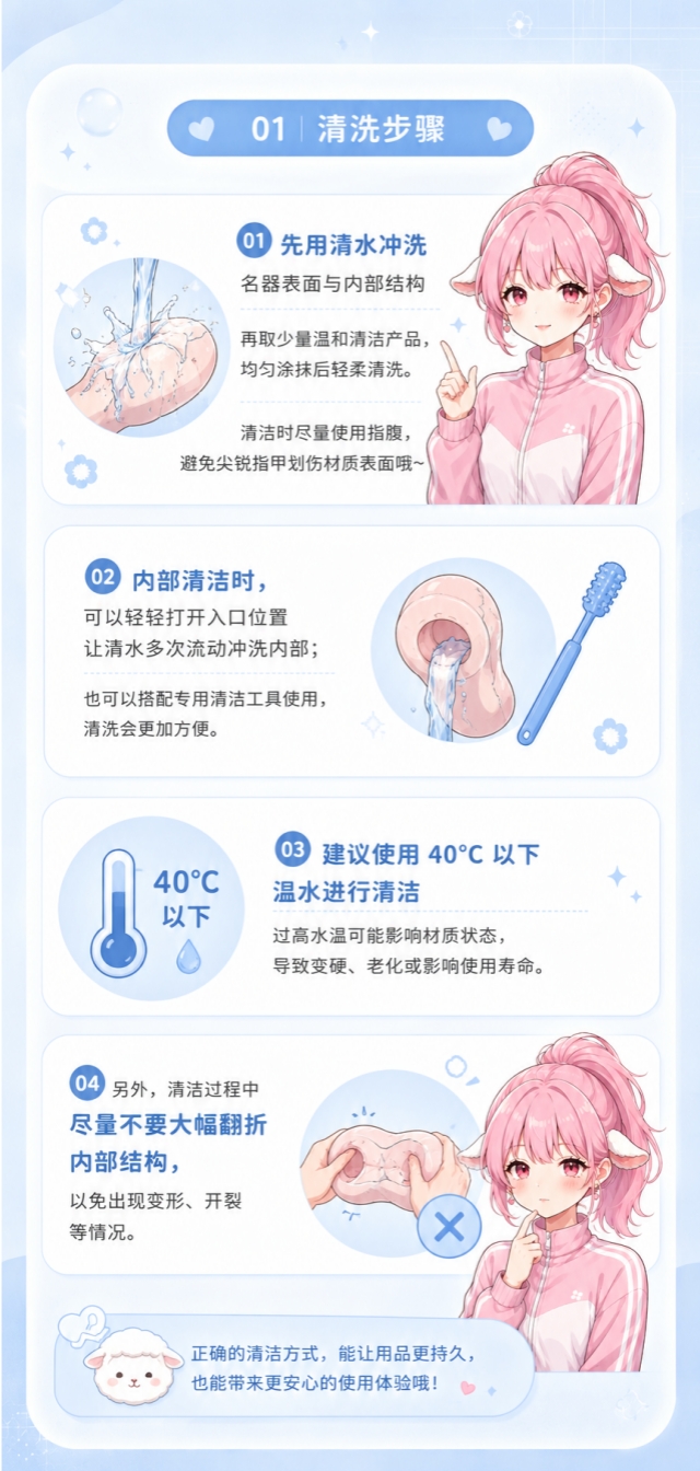 男用名器飞机杯清洗保养指南
