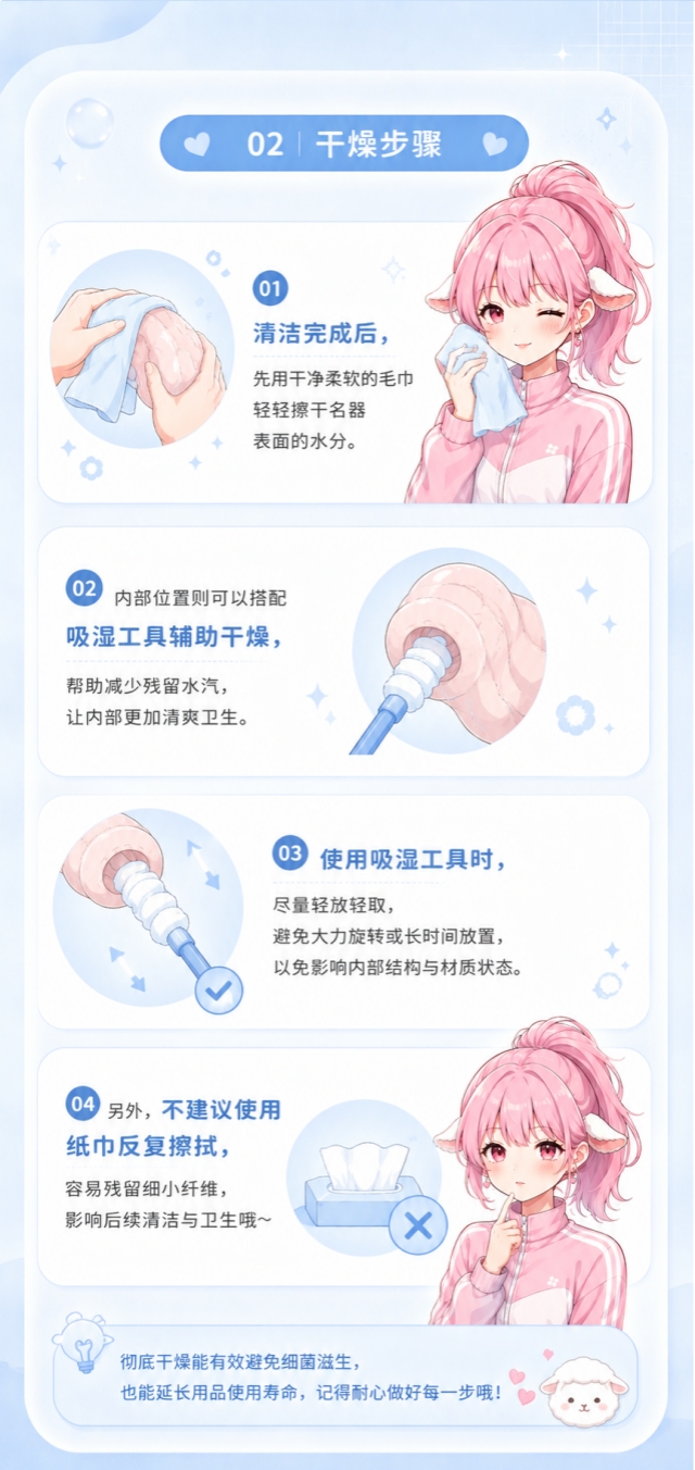 男用名器飞机杯清洗保养指南