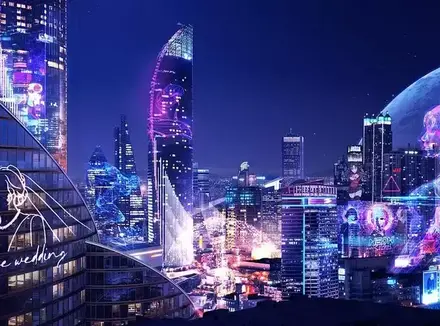来自你心中的不夜城，YUU小恶魔APP版可视化人机交互，缔造赛博朋克浪漫