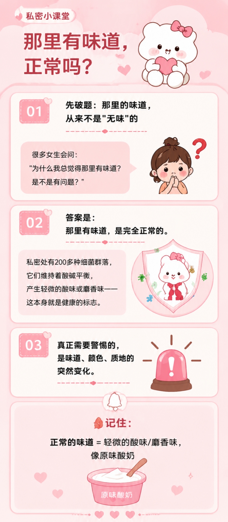 女性私处有味道是正常的吗？