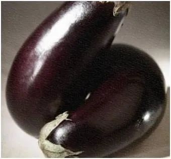 紫黑色大茄子